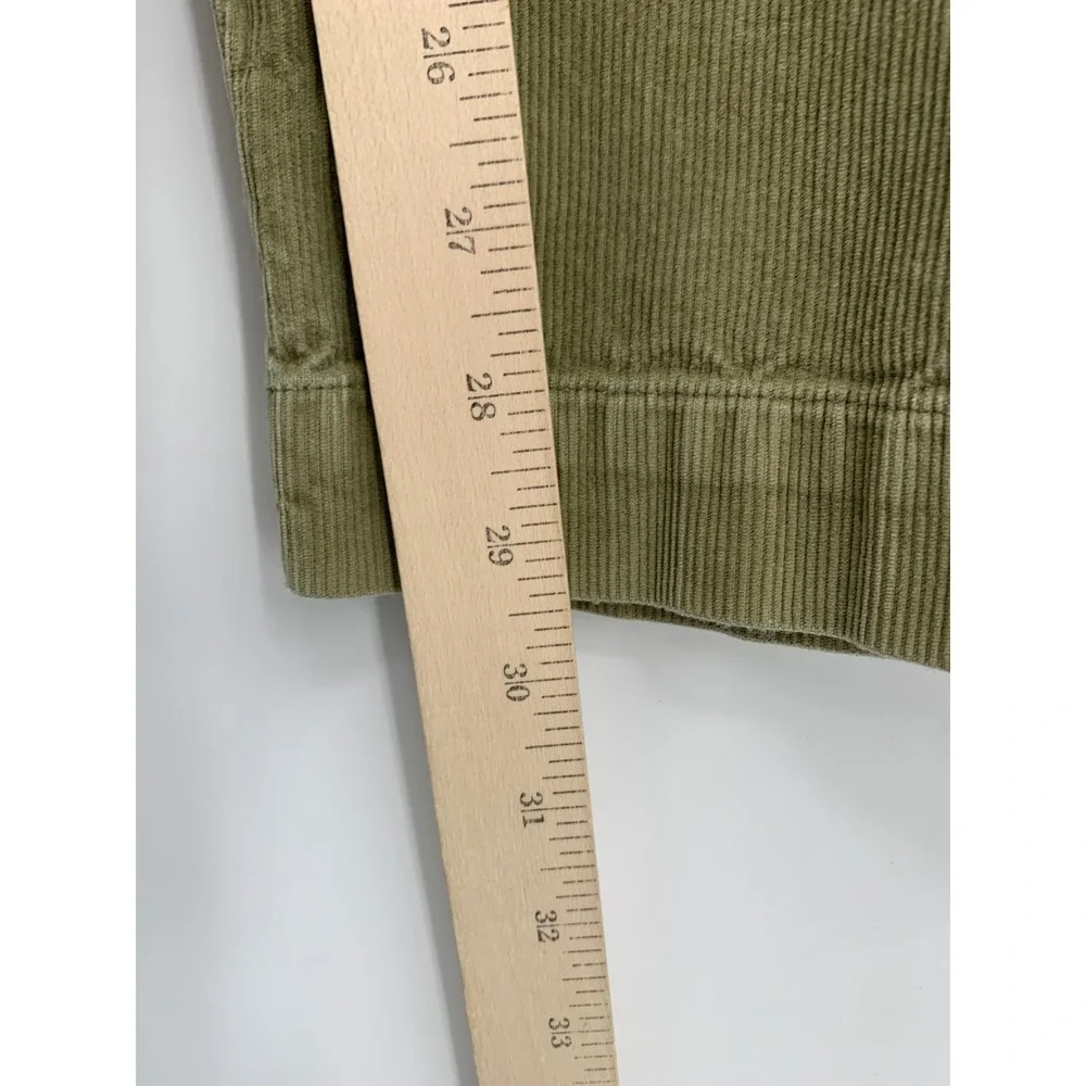 Vintage Polo Ralph Lauren Corduroy Pants Mens 32x30 Olive Green Straight Leg